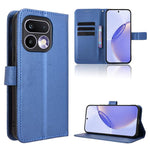 Custodia in pelle con trama a diamante per Realme P4 Power 5G e modelli