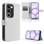 Custodia in pelle con trama a diamante per Realme 16T 5G e modelli compatibili