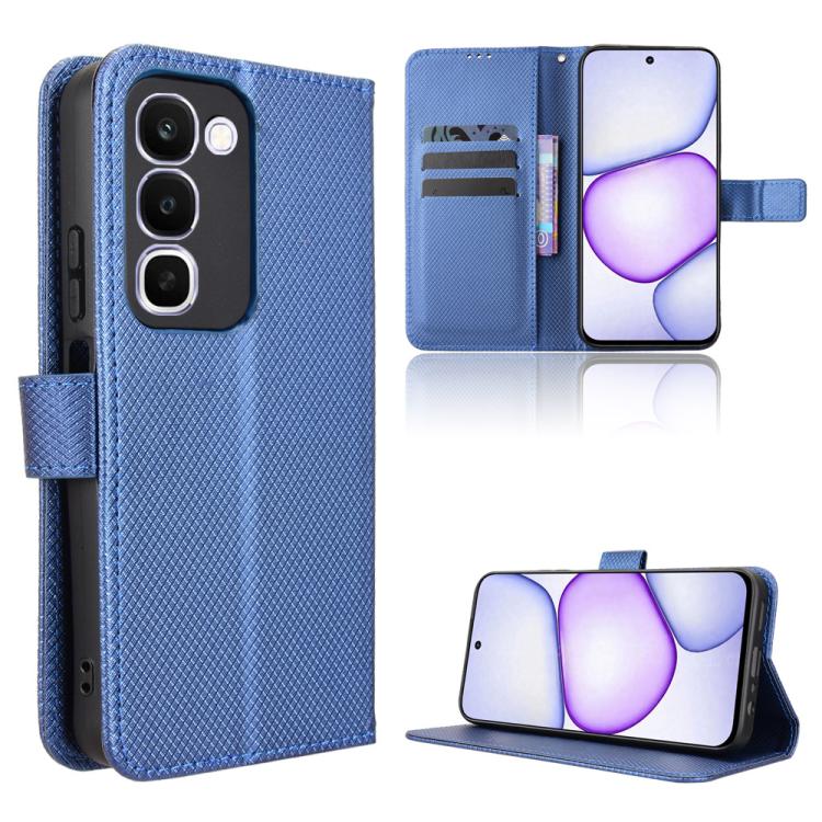 Custodia in pelle con trama a diamante per Realme 16T 5G e modelli compatibili