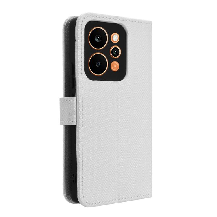 Custodia in pelle con trama a diamante per Realme P4 Power 5G e modelli