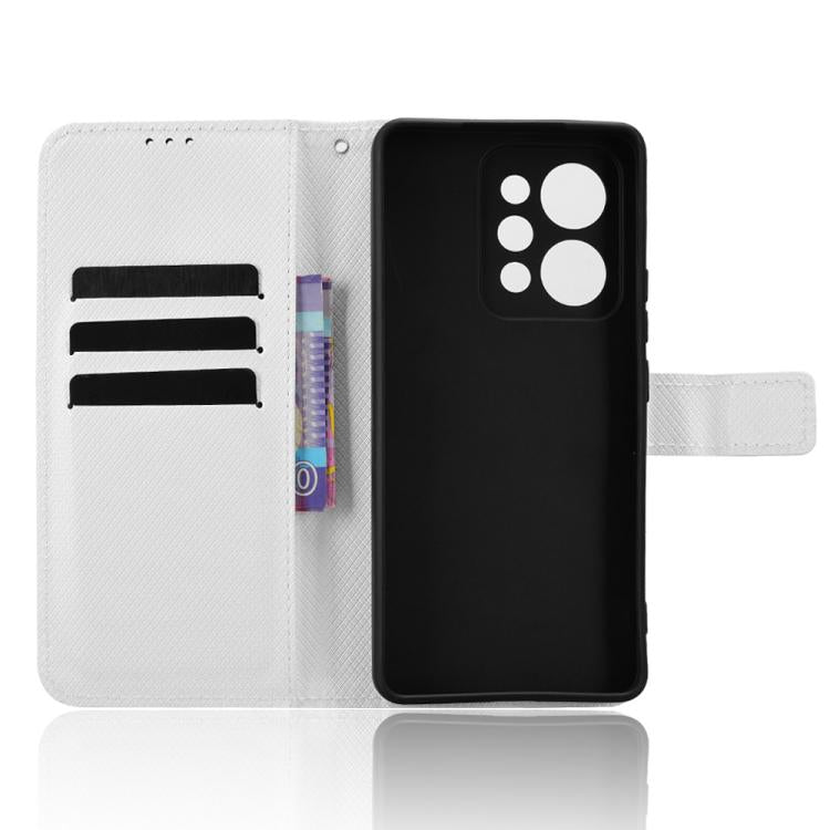 Custodia in pelle con trama a diamante per Realme P4 Power 5G e modelli
