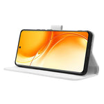 Custodia in pelle con trama a diamante per Realme P4 Power 5G e modelli