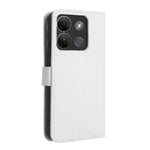 Custodia in pelle con trama a diamante per Infinix Note 30i e Note 30 Pro
