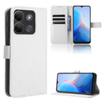 Custodia in pelle con trama a diamante per Infinix Note 30i e Note 30 Pro