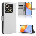 Custodia in pelle con trama a diamante per Infinix Note 30i e Note 30 Pro