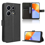 Custodia per telefono in pelle con trama a diamante, For Infinix Note 30 VIP