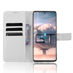 Custodia in pelle con trama a diamante per Infinix Hot 30 5G e modelli
