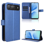 Custodia in pelle con trama a diamante per Infinix Smart 20 4G