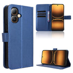 Custodia in pelle con trama a diamante per Infinix Smart 20 4G