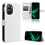 Custodia in pelle con trama a diamante per Infinix GT 50 Pro 5G