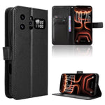 Custodia in pelle con trama a diamante per Infinix GT 50 Pro 5G