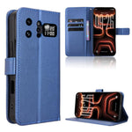 Custodia in pelle con trama a diamante per Infinix GT 50 Pro 5G