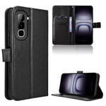 Custodia in pelle con trama a diamante per Infinix GT 50 Pro 5G