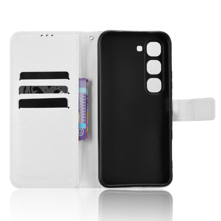 Custodia in pelle con trama a diamante per Infinix GT 50 Pro 5G