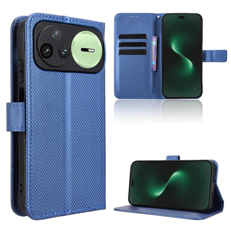 Custodia in pelle con trama a diamante per Huawei Nova 15 Pro e Nova 15 Ultra