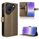 Custodia in pelle con trama a diamante per Huawei Enjoy 90 Pro Max 5G e nova 15