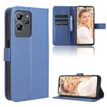Custodia per telefono in pelle con trama a diamante, For Oukitel C32
