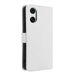 Custodia in pelle con trama a diamante per Sony Xperia 1 VI 2024 e modelli