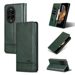 AZNS Custodia per telefono in pelle a conchiglia con struttura in vitello magnetico, For Huawei Mate 70 Pro / 70 Pro+, For Huawei Mate 70, For Huawei nova 13 Pro, For Huawei Maimang 30