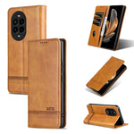 AZNS Custodia per telefono in pelle a conchiglia con struttura in vitello magnetico, For Huawei Mate 70 Pro / 70 Pro+, For Huawei Mate 70, For Huawei nova 13 Pro, For Huawei Maimang 30