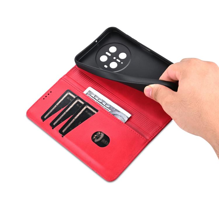AZNS Custodia per telefono in pelle a conchiglia con struttura in vitello magnetico, For Huawei Mate 70 Pro / 70 Pro+, For Huawei Mate 70, For Huawei nova 13 Pro, For Huawei Maimang 30