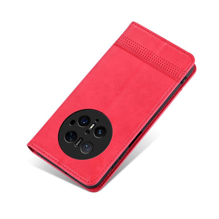 AZNS Custodia per telefono in pelle a conchiglia con struttura in vitello magnetico, For Huawei Mate 70 Pro / 70 Pro+, For Huawei Mate 70, For Huawei nova 13 Pro, For Huawei Maimang 30