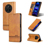 AZNS Custodia per telefono in pelle a conchiglia con struttura in vitello magnetico, For Huawei Mate 70 Pro / 70 Pro+, For Huawei Mate 70, For Huawei nova 13 Pro, For Huawei Maimang 30