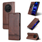 AZNS Custodia per telefono in pelle a conchiglia con struttura in vitello magnetico, For Huawei Mate 70 Pro / 70 Pro+, For Huawei Mate 70, For Huawei nova 13 Pro, For Huawei Maimang 30