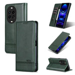 AZNS Custodia per telefono in pelle a conchiglia con struttura in vitello magnetico, For Huawei Nova 14 Ultra, For Huawei Nova 14 Pro, For Huawei Nova 14, For Huawei Enjoy 80