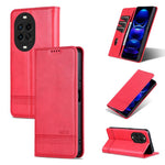 AZNS Custodia per telefono in pelle a conchiglia con struttura in vitello magnetico, For Huawei Nova 14 Ultra, For Huawei Nova 14 Pro, For Huawei Nova 14, For Huawei Enjoy 80