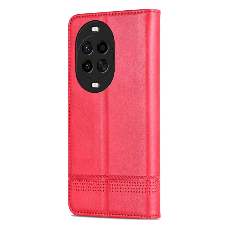 AZNS Custodia per telefono in pelle a conchiglia con struttura in vitello magnetico, For Huawei Nova 14 Ultra, For Huawei Nova 14 Pro, For Huawei Nova 14, For Huawei Enjoy 80