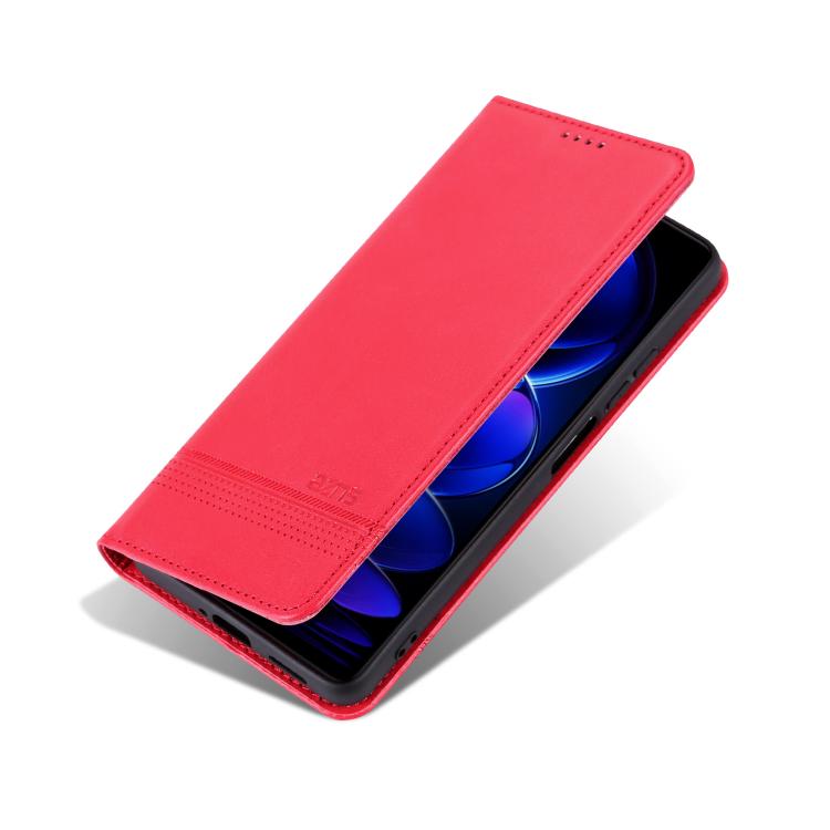 AZNS Custodia per telefono in pelle a conchiglia con struttura in vitello magnetico, For Huawei Nova 14 Ultra, For Huawei Nova 14 Pro, For Huawei Nova 14, For Huawei Enjoy 80