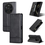 AZNS Custodia per telefono in pelle a conchiglia con struttura in vitello magnetico, For Huawei Nova 16 SE 5G, For Huawei Mate 80 Pro Max, For Huawei Mate 80 / 80 Pro, For Huawei Maimang 40 5G