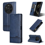 AZNS Custodia per telefono in pelle a conchiglia con struttura in vitello magnetico, For Huawei Nova 16 SE 5G, For Huawei Mate 80 Pro Max, For Huawei Mate 80 / 80 Pro, For Huawei Maimang 40 5G