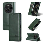 AZNS Custodia per telefono in pelle a conchiglia con struttura in vitello magnetico, For Huawei Nova 16 SE 5G, For Huawei Mate 80 Pro Max, For Huawei Mate 80 / 80 Pro, For Huawei Maimang 40 5G