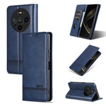AZNS Custodia per telefono in pelle a conchiglia con struttura in vitello magnetico, For Huawei Nova 16 SE 5G, For Huawei Mate 80 Pro Max, For Huawei Mate 80 / 80 Pro, For Huawei Maimang 40 5G
