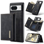 DG.MING M1 Series 3-Fold Multi Card Wallet + custodia magnetica per telefono, For Google Pixel 9 / 9 Pro, For Google Pixel 8a, For Google Pixel 8 Pro, For Google Pixel 8