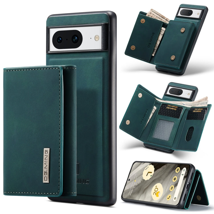 DG.MING M1 Series 3-Fold Multi Card Wallet + custodia magnetica per telefono, For Google Pixel 9 / 9 Pro, For Google Pixel 8a, For Google Pixel 8 Pro, For Google Pixel 8