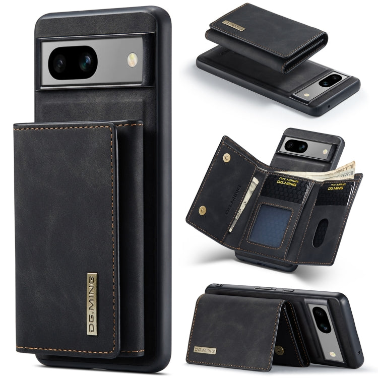DG.MING M1 Series 3-Fold Multi Card Wallet + custodia magnetica per telefono, For Google Pixel 9 / 9 Pro, For Google Pixel 8a, For Google Pixel 8 Pro, For Google Pixel 8