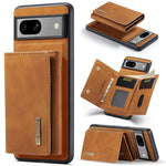 DG.MING M1 Series 3-Fold Multi Card Wallet + custodia magnetica per telefono, For Google Pixel 9 / 9 Pro, For Google Pixel 8a, For Google Pixel 8 Pro, For Google Pixel 8