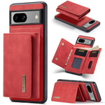 DG.MING M1 Series 3-Fold Multi Card Wallet + custodia magnetica per telefono, For Google Pixel 9 / 9 Pro, For Google Pixel 8a, For Google Pixel 8 Pro, For Google Pixel 8