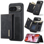 DG.MING M1 Series 3-Fold Multi Card Wallet + custodia magnetica per telefono, For Google Pixel 9 / 9 Pro, For Google Pixel 8a, For Google Pixel 8 Pro, For Google Pixel 8