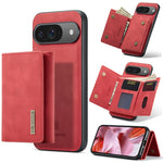DG.MING M1 Series 3-Fold Multi Card Wallet + custodia magnetica per telefono, For Google Pixel 9 / 9 Pro, For Google Pixel 8a, For Google Pixel 8 Pro, For Google Pixel 8