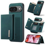DG.MING M1 Series 3-Fold Multi Card Wallet + custodia magnetica per telefono, For Google Pixel 9 / 9 Pro, For Google Pixel 8a, For Google Pixel 8 Pro, For Google Pixel 8