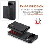 DG.MING M1 Series 3-Fold Multi Card Wallet + custodia magnetica per telefono, For Google Pixel 11 Pro XL, For Google Pixel 11, For Google Pixel 11 Pro, For Google Pixel 10a