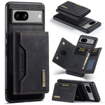 DG.MING M2 Series 3-Fold Multi Card Bag + custodia magnetica per telefono, For Google Pixel 9 / 9 Pro, For Google Pixel 8a, For Google Pixel 7a, For Google Pixel 6