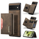 DG.MING M2 Series 3-Fold Multi Card Bag + custodia magnetica per telefono, For Google Pixel 9 / 9 Pro, For Google Pixel 8a, For Google Pixel 7a, For Google Pixel 6