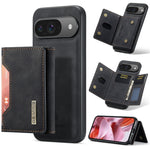 DG.MING M2 Series 3-Fold Multi Card Bag + custodia magnetica per telefono, For Google Pixel 9 / 9 Pro, For Google Pixel 8a, For Google Pixel 7a, For Google Pixel 6