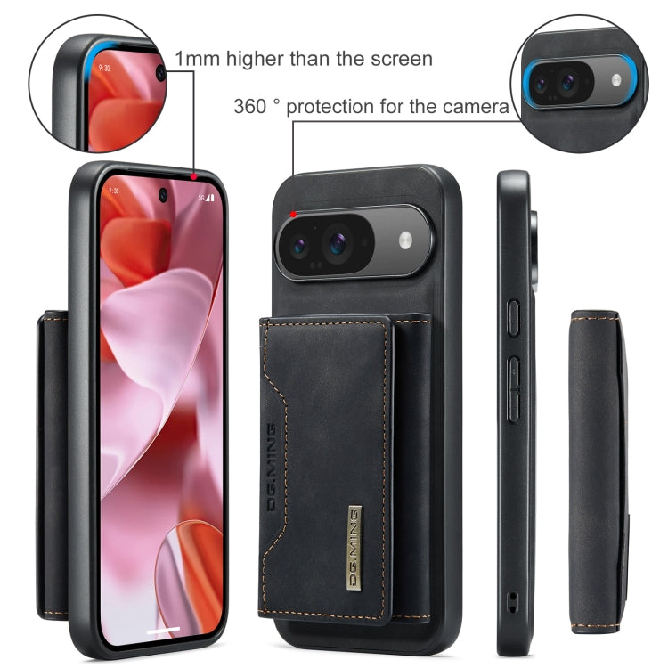 DG.MING M2 Series 3-Fold Multi Card Bag + custodia magnetica per telefono, For Google Pixel 9 / 9 Pro, For Google Pixel 8a, For Google Pixel 7a, For Google Pixel 6