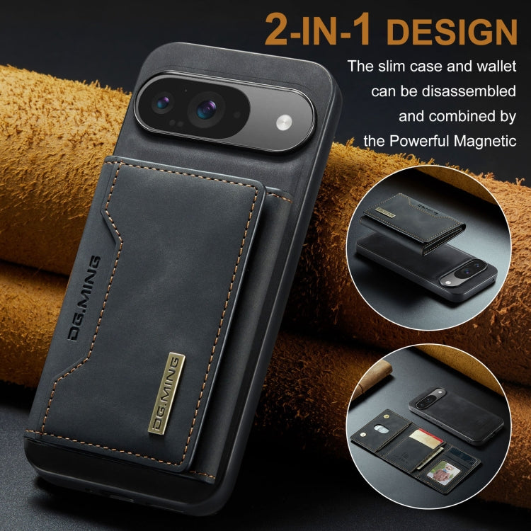 DG.MING M2 Series 3-Fold Multi Card Bag + custodia magnetica per telefono, For Google Pixel 9 / 9 Pro, For Google Pixel 8a, For Google Pixel 7a, For Google Pixel 6